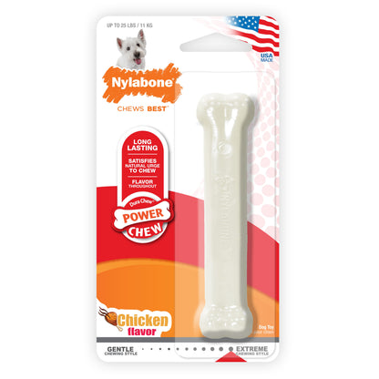 Nylabone Power Chew Dog Toy Chicken 1ea/SMall/Regular - Up To 25 Ibs.