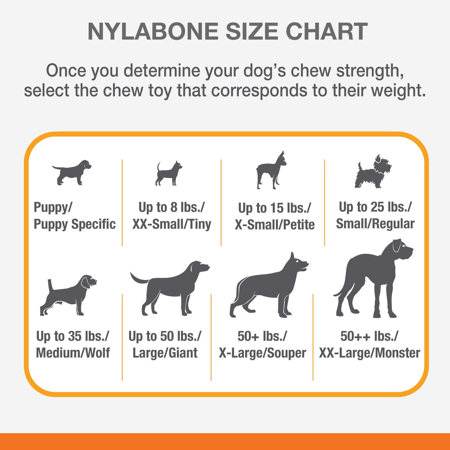 Nylabone Moderate Chew Textured Dog Dental Chew Toy Chicken 1ea/Medium/Wolf - Up To 35 lb