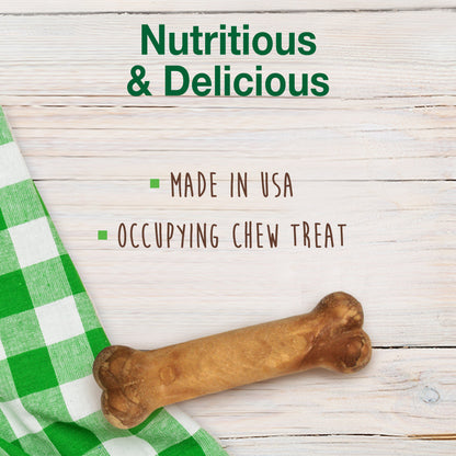 Nylabone Healthy Edibles AllNatural Long Lasting Roast Beef Dog Chew Treats Roast Beef, SMall/Regular  Up To 25 Ibs. 1 ct