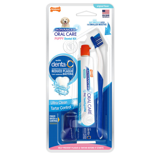 Nylabone Advanced Oral Care Puppy Dental Kit Original 1ea