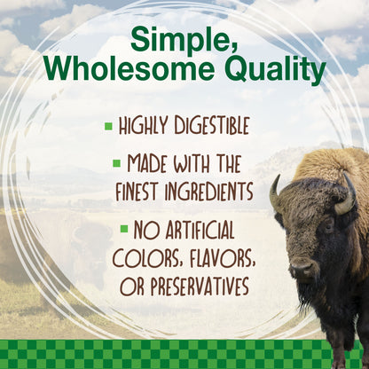 Nylabone Healthy Edibles WILD Natural Long Lasting Bison Dog Chew Treats Bison, Large/Giant  Up To 50 Lbs. 1 ct