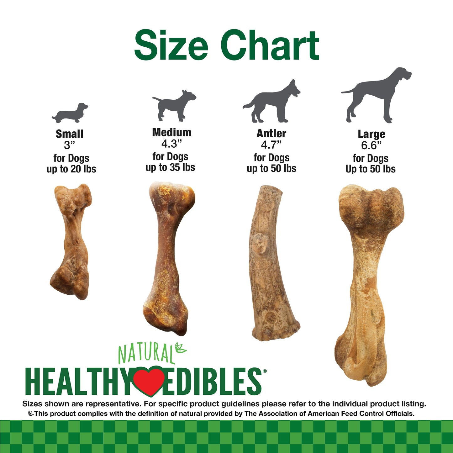 Nylabone Healthy Edibles Broth Bone All Natural Dog Treats Made With Real Bone Broth 4 Count Small/Regular - Up To 25 Lb