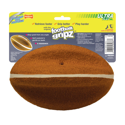 Nylabone Power Play Dog Football Gripz 1ea/Large/Giant - Up To 50 lb