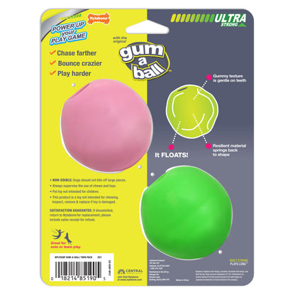 Nylabone Power Play Gum-a-Ball Toy for Dogs 1ea