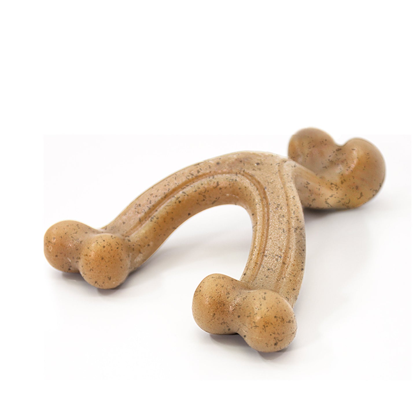 Nylabone Gourmet Style Strong Wishbone Dog Chew Toy Chicken 1ea/SMall/Regular - Up To 25 Ibs.