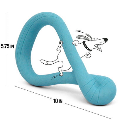 Nylabone Creative Play Tuug Dog Tug Toy Blue 1ea/Large/Giant - Up To 50 lb