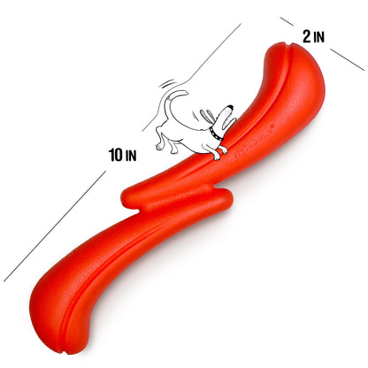 Nylabone Creative Play Stik-GO Dog Fetch Toy Red 1ea/Large/Giant - Up To 50 lb