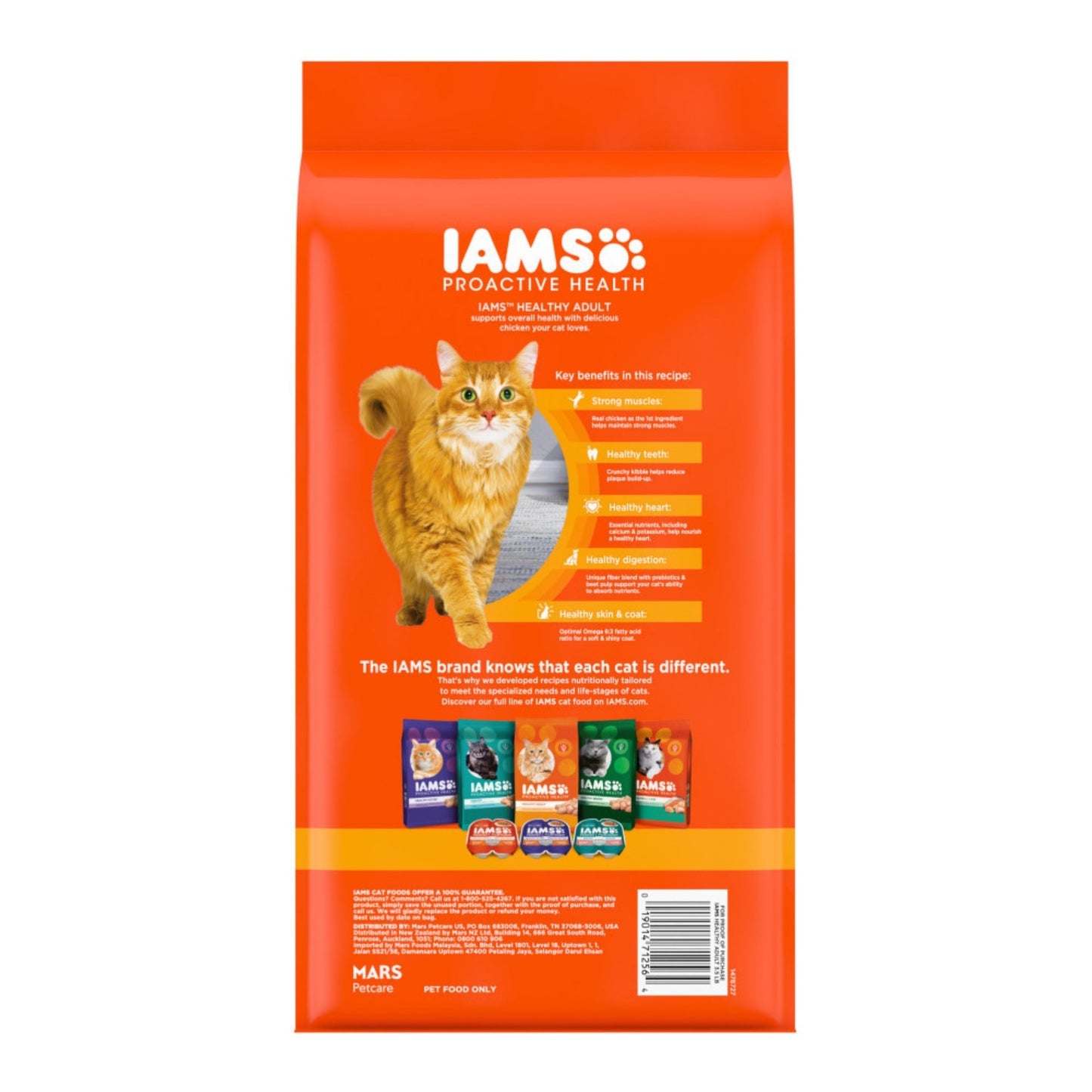 IAMS Proactive Health Adult Dry Cat Food Chicken 1ea/3.5 lb