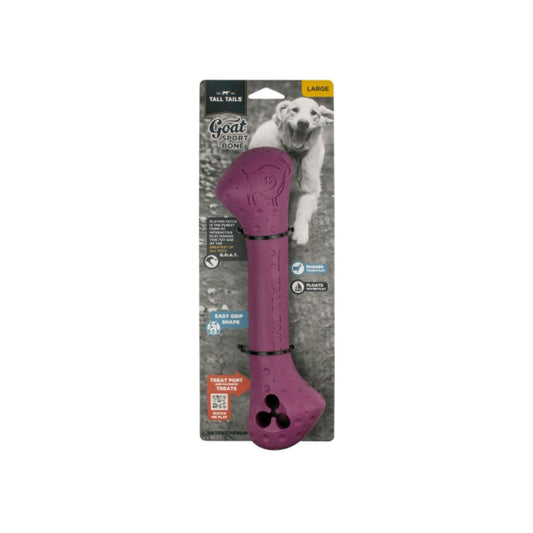 Tall Tails Dog Goat Bone Purple 12 Inch