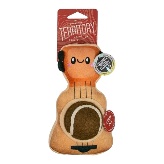 Territory Dog 2-In-1  Plush Guitar 7.5 Inch