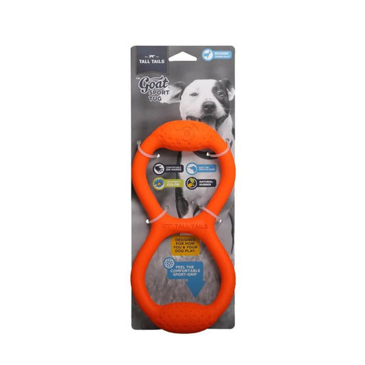 Tall Tails Dog Goat Tug Rubber 11 Inch