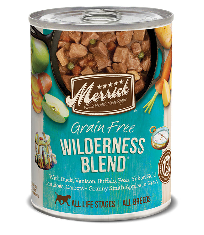 Merrick Dog Classic Wilderness Blend 12.7oz. (Case of 12)