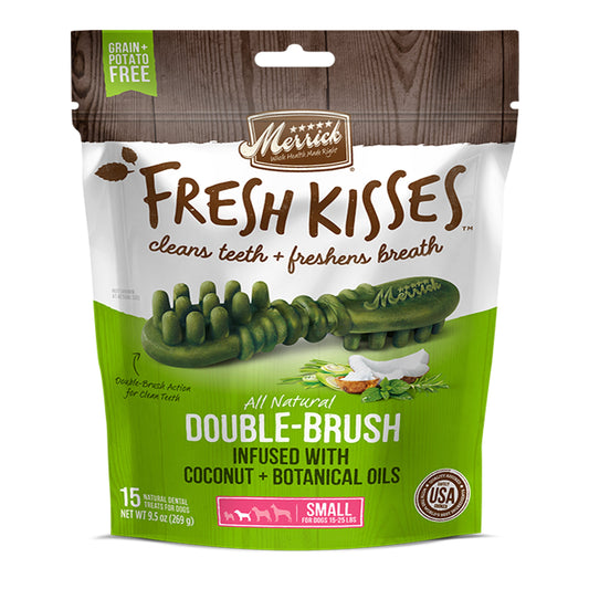 Merrick Fresh Kisses Coconut Oil For Small Dogs (17-30 Lbs) 9.7oz.