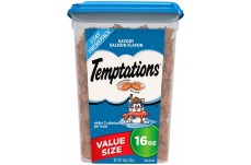 Temptations Classics Crunchy & Soft Adult Cat Treats Savory Salmon 1ea/16 oz