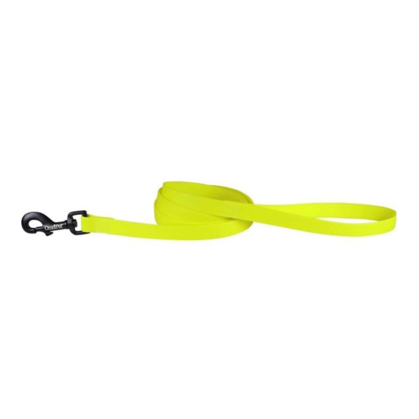 Omni Pet Carnival Biothane Dog Lead Neon Yellow 3/4in. x 6ft.