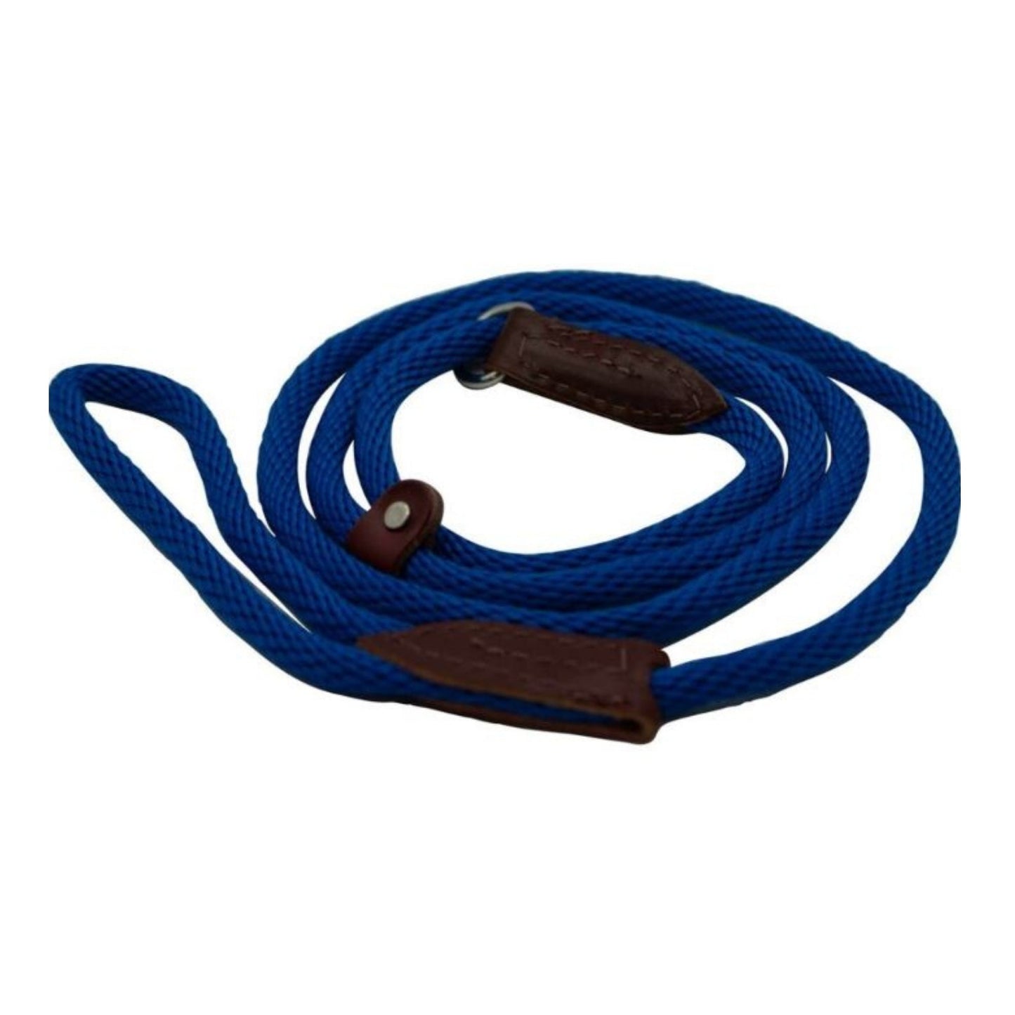 Omni Pet British Slip Loop Rope Leads For Dogs Blue 6ft.