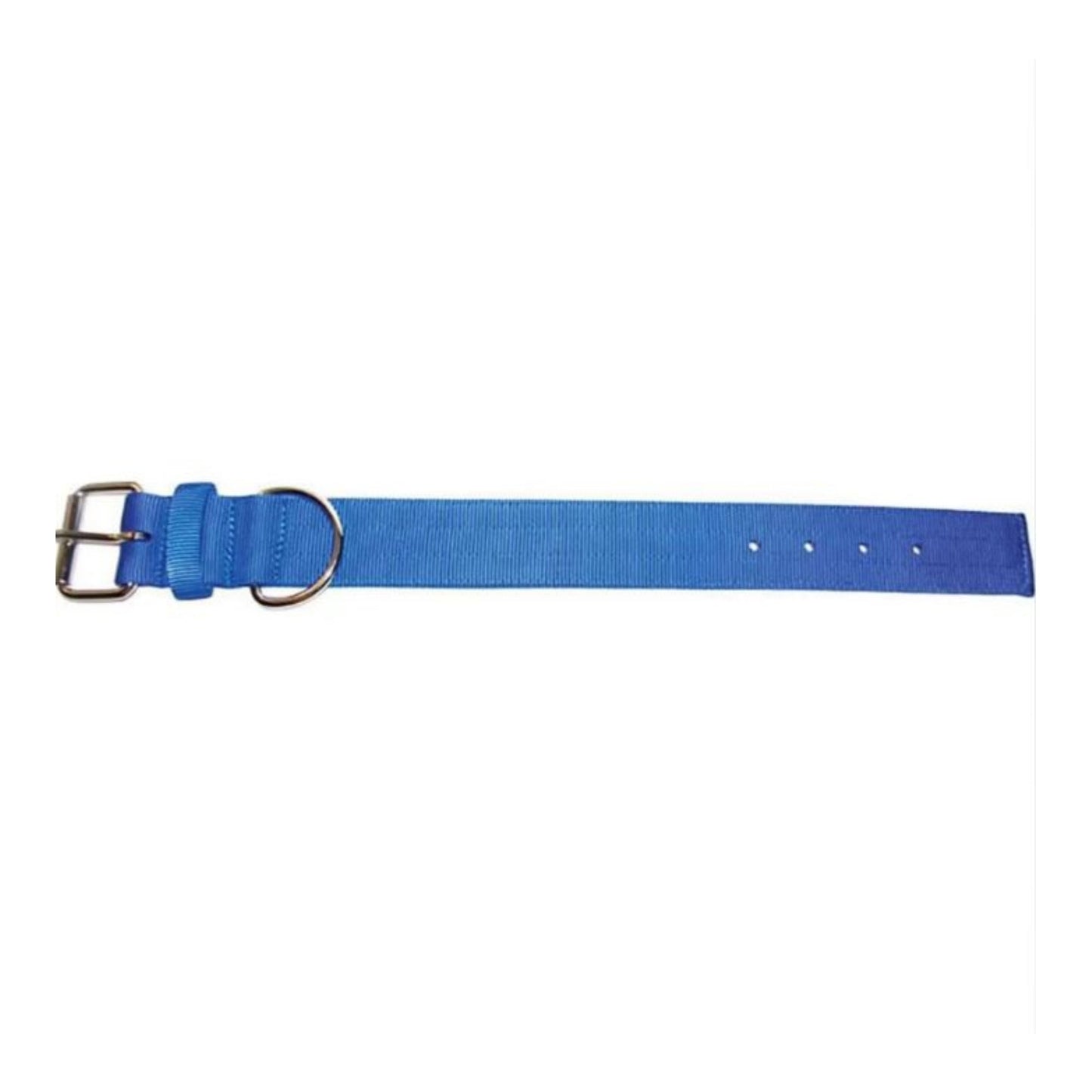 Omni Pet Bravo 2 Ply Nylon Dog Collar Blue 2 x 29in.