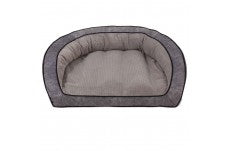 LA Z BOY Harper Sofa Bed Twill Smoke 1ea/43 In X 35 in