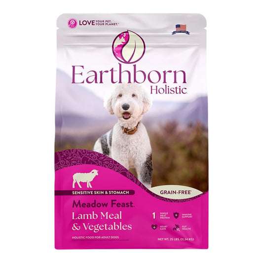 Earthborn Dog Grain Free Meadow Feast 25Lb