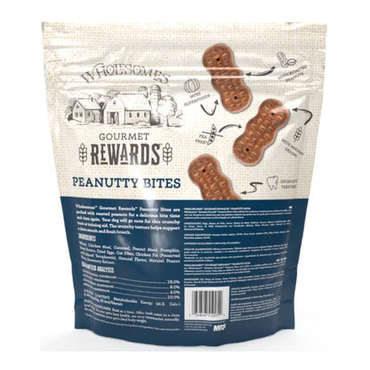 Wholesomes Rewards Gourmet Biscuits Peanut Butter 3 Lb