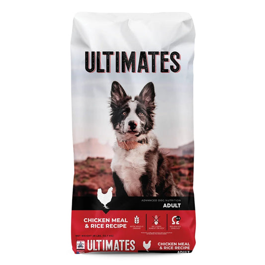 Ultimates Advanced Nutrition Adult Dog Food Chicken/Rice 28 Lb