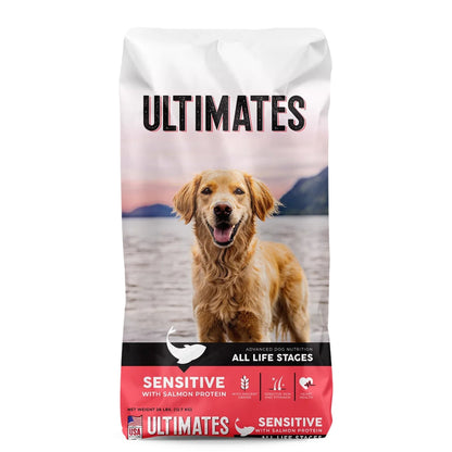 Ultimates Sensitive Skin & Stomach Dog Food Salmon 28 Lb