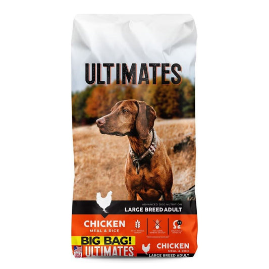 Ultimates Large Breed Adult Dog Food Chicken/Rice 40 Lb