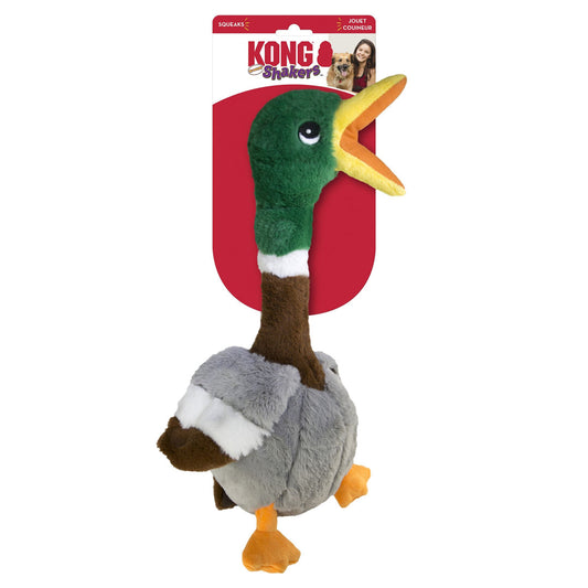 KONG Shakers Honkers Duck Dog Toy Multi-Color 1ea/LG