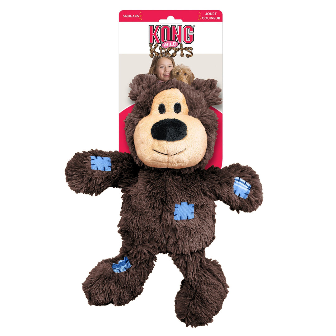 KONG Wild Knots Bear Dog Toy Assorted 1ea/XL