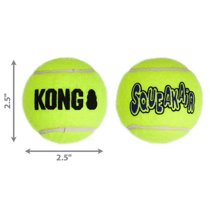 KONG Air Dog Squeaker Dog Toy Balls 1ea/6 pk, MD