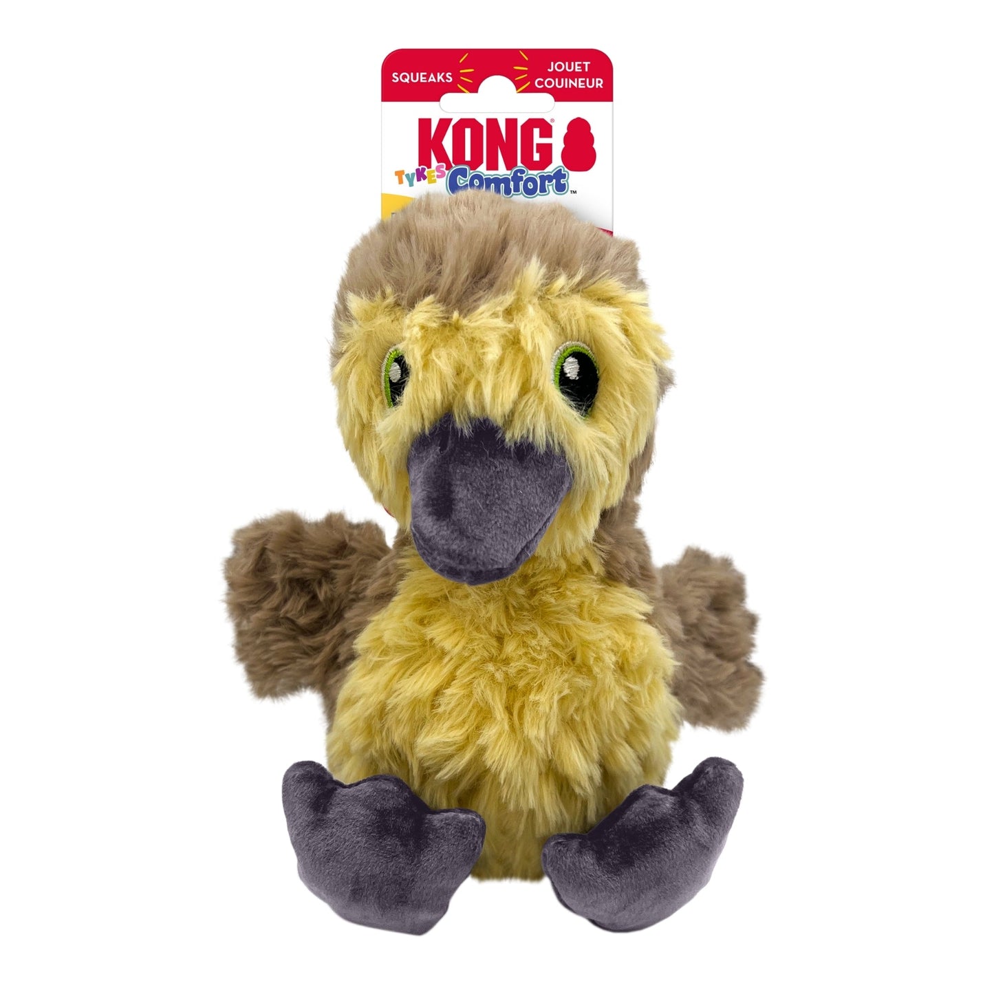 KONG Comfort Tykes Dog Toy Gosling, SM (2pack)