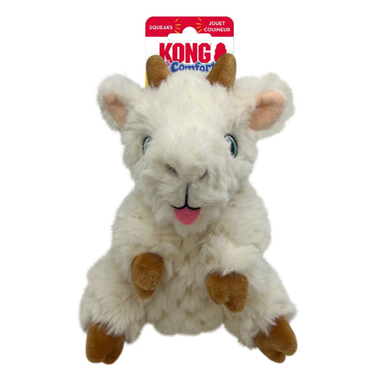 KONG Comfort Tykes Dog Toy Goat, SM (2pack)