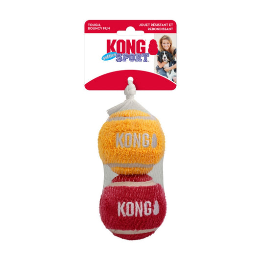 KONG Sport Softies Balls Dog Toy Assorted, 1ea/LG, 2Pc