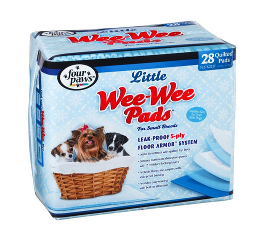 Four Paws Four Paws Wee-Wee Superior Performance Little Dog Pee Pads 1ea/28 ct