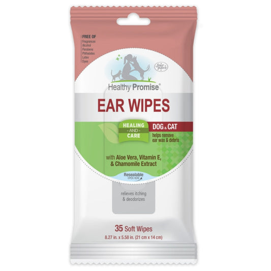 Four Paws Healthy Promise Pet Ear Wipes Ear Wipes 1ea/35 ct