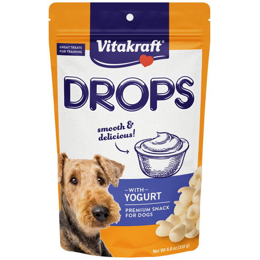 Vitakraft Drops Dog Treats Yogurt 1ea/8.8 oz