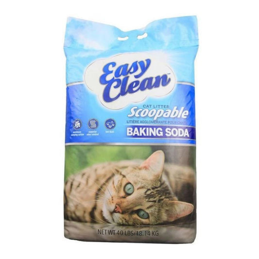 Easy Clean Clumping Cat Litter Baking Soda 40 Lb