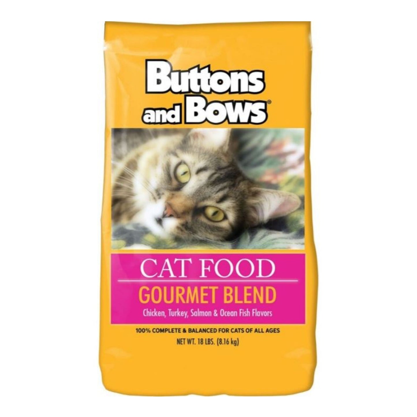 Buttons & Bows Gourmet Blend Cat Food 18 Lb