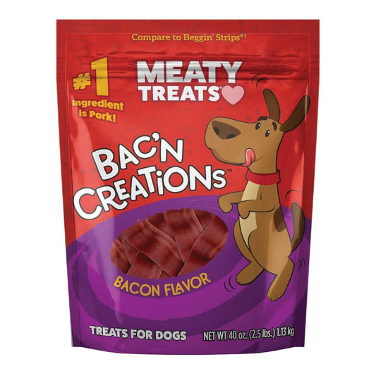 Meaty Treats Bac'N Creations Bacon 40oz.