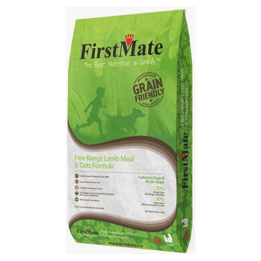 Firstmate Dog Grain Friendly Lamb & Oats 25Lb.