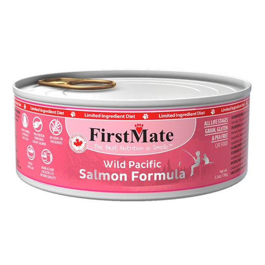 Firstmate Cat Limited Ingredient Grain Free Salmon 5.5oz. (Case of 24)