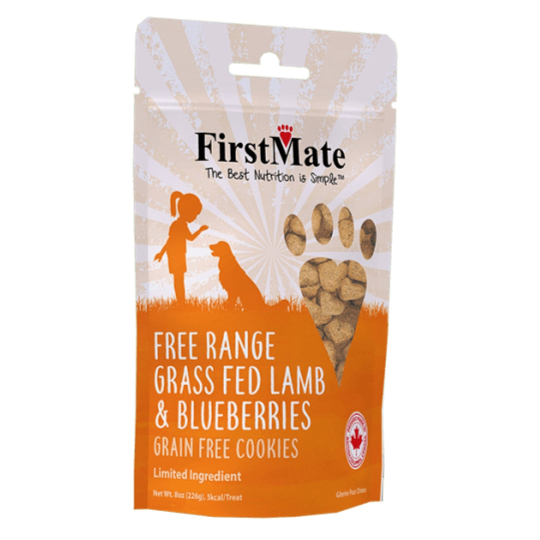 Firstmate Dog Limited Ingredient Grain Free Chicken & Blueberry Treat 8oz.