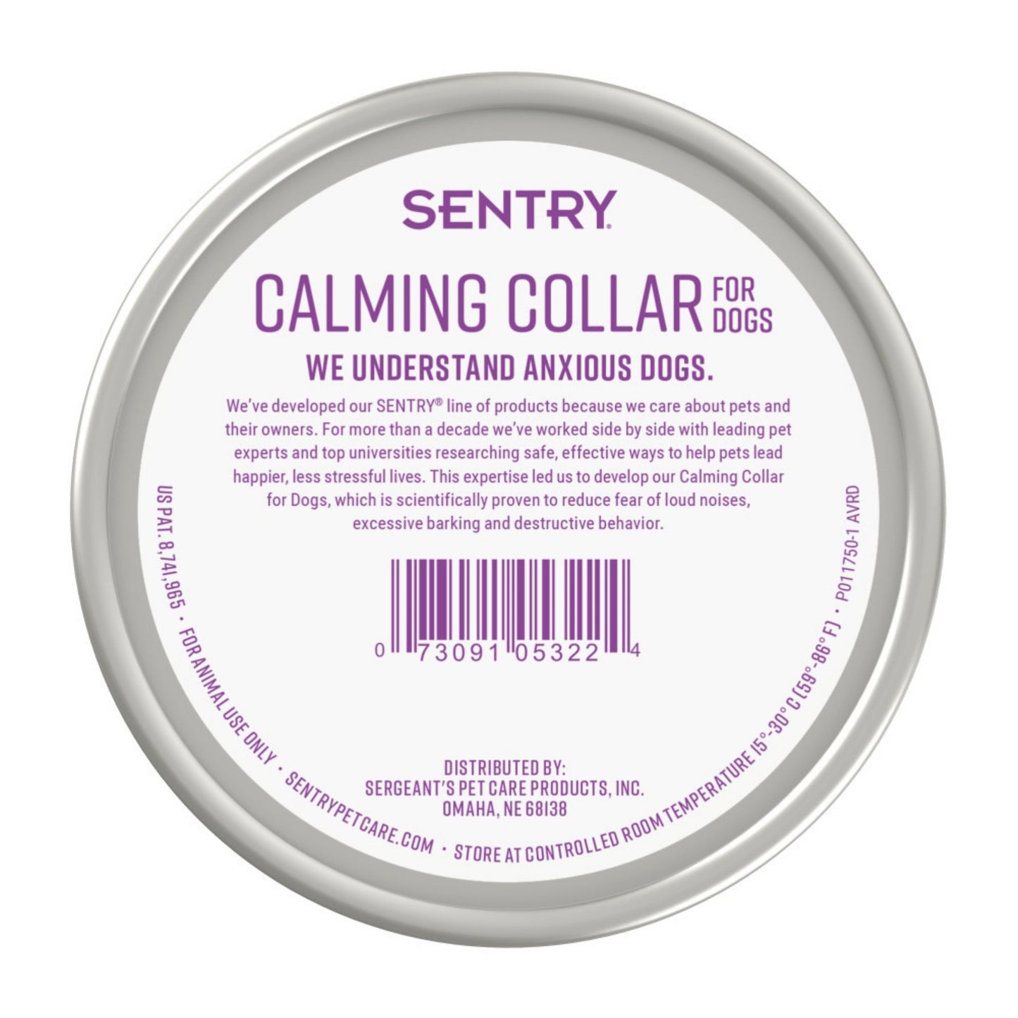 SENTRY Calming Collar for Dogs 1ea/0.75 oz, 3 pk