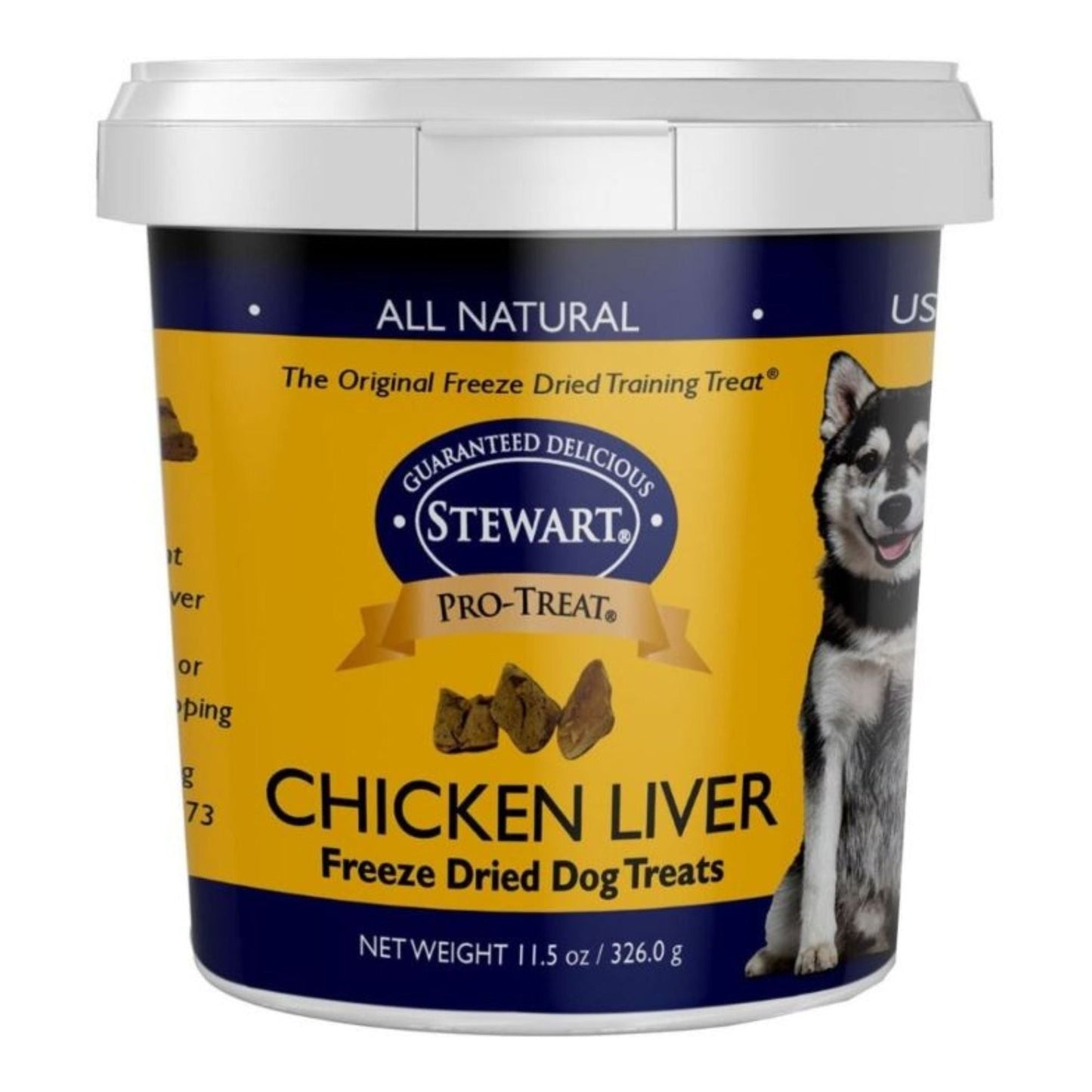 Pro-Treat Freeze Dried Dog Treats Chicken Liver 11.5oz.