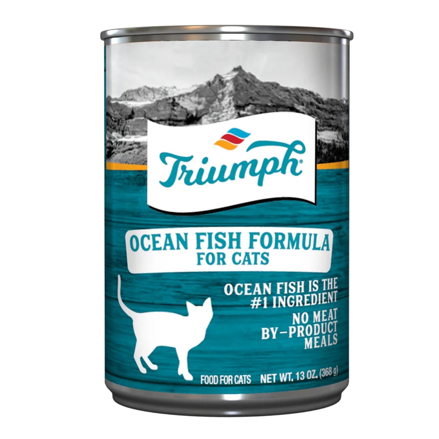 Triumph Canned Cat Food Ocean Fish 13oz. (Case of 12)