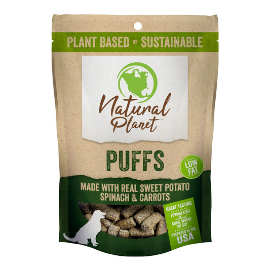 Natural Planet Dog Treat Veggie Puff 8oz.