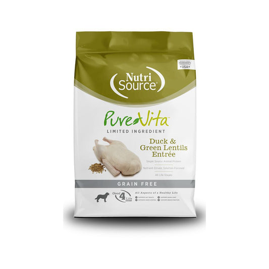 Pure Vita Dog Grain Free Duck 25Lb