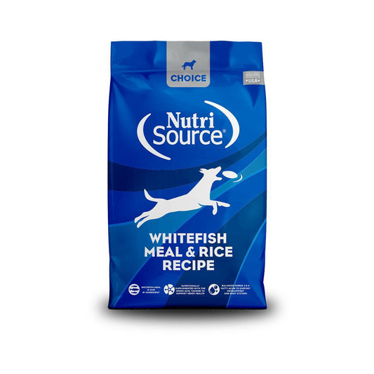 Nutrisource Dog Choice Whitefish & Rice 5Lb