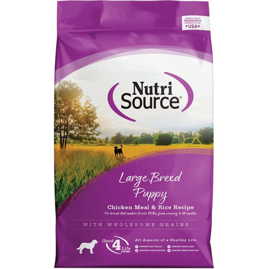 Nutrisource Dog Puppy Large Breed Chicken Rice 12Lb