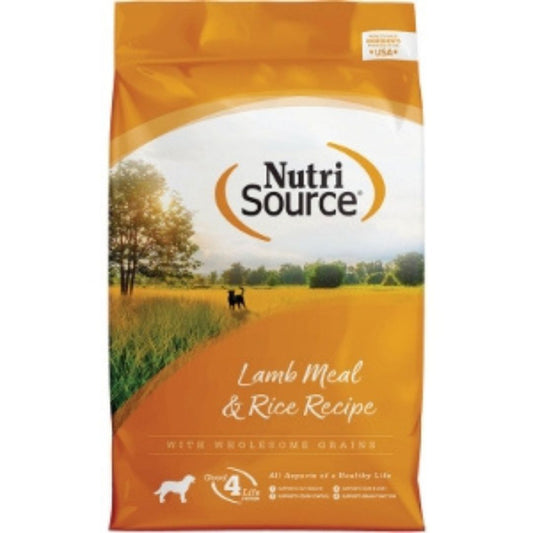 Nutrisource Dog Lamb & Rice 12Lb